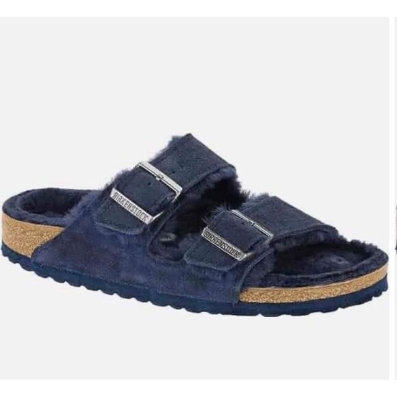 Birkenstock Arizona Big Buckle Shearling Size 38 - Picture 3 of 7